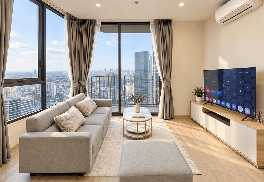 Skyrise Avenue Sukhumvit 64 2ベッドルーム高層階賃貸物件